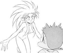 Ryoko and Tenchi